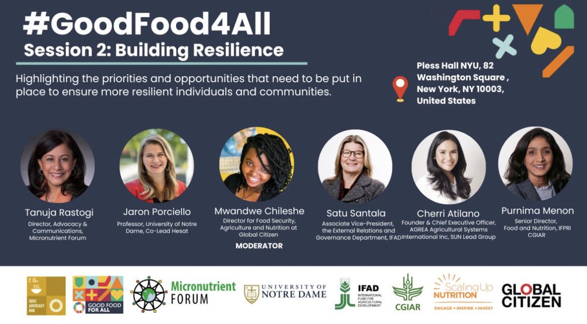 See you at the #goodfoof4all #UNGA #UNclimateweek