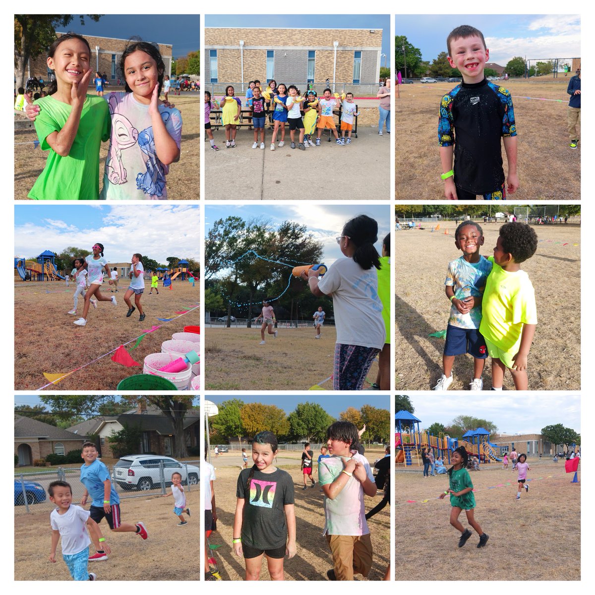 Thank you FRE Family for helping make our Color Slime Fun Run a huge success!!   #risdmoves #roadrunnerready @FREfacts