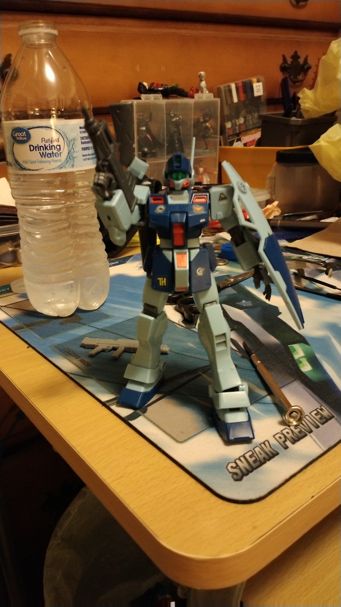 Yet another fun kit and one of my favorites. The GM Sniper II. I love this kit so much.