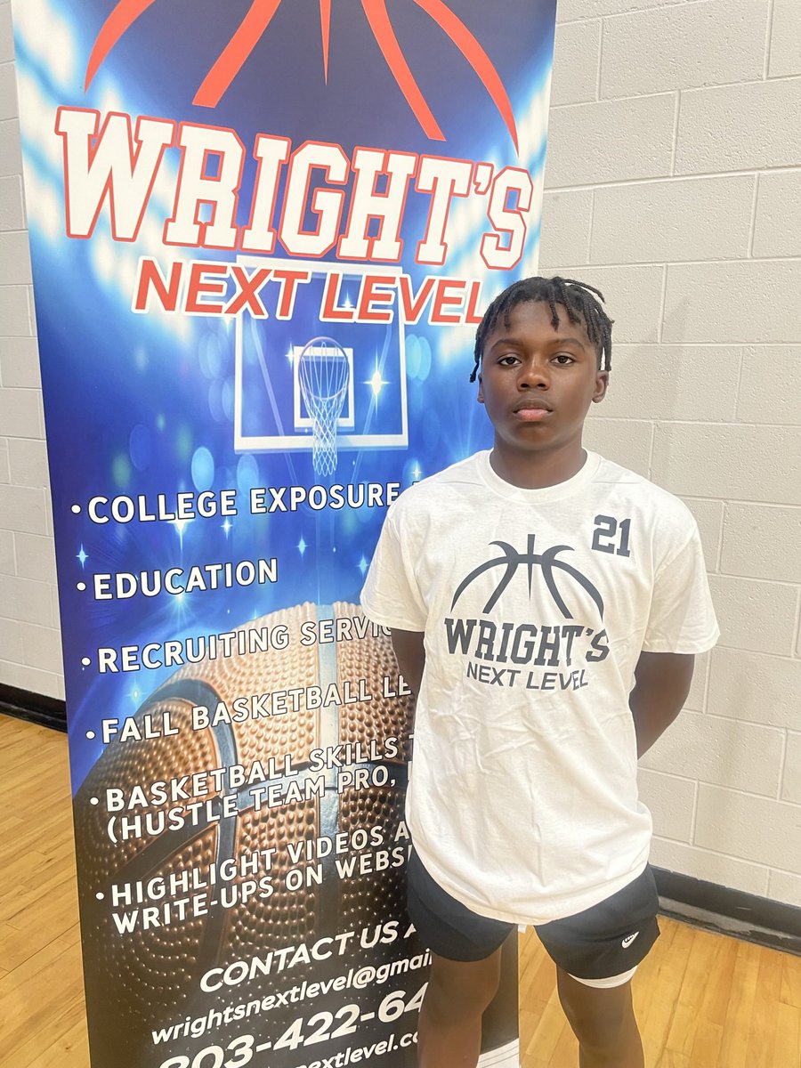 Wright’s Next Level LLC (@nextwright) on Twitter photo Wright’s Next Level College Showcase - 21 Elijah White 5’2” PG c/o ‘27 (Ridgeview HS) Did a great job running his squad. Showed good vision and delivered passes on time. <a href="/HTPro10/">Drae Rice, SC Realtor</a> <a href="/CoachTerry803/">Coach Terry</a> <a href="/RidgeViewHoops/">Ridge View Hoops</a> Wright’s Next Level College Showcase - 21 Elijah White 5’2” PG c/o ‘27 (Ridgeview HS) Did a great job running his squad. Showed good vision and delivered passes on time. <a href="/HTPro10/">Drae Rice, SC Realtor</a> <a href="/CoachTerry803/">Coach Terry</a> <a href="/RidgeViewHoops/">Ridge View Hoops</a>