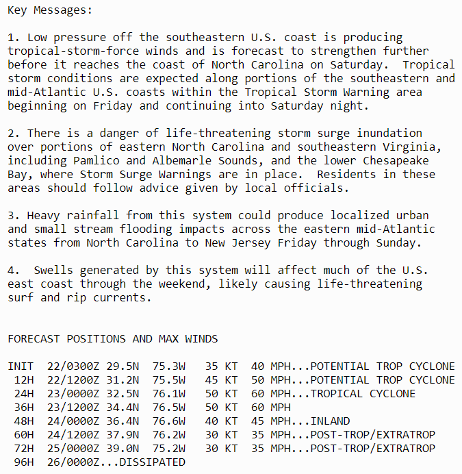 LimWeather's tweet photo. #PTC16 is forecast to peak =>60mph #TropicalStorm before #NorthCarolina landfall, affecting M-ATL incl #NewYorkCity,#WashingtonDC, S #NewEngland incl #Boston #Tropicswx #Wxtwitter #HurricaneSeason2023 #HurricaneSeason #TropicalStormOphelia #Ophelia #SCwx #NCwx #VAwx #DEwx #MDwx https://t.co/nYHnLIBuaN