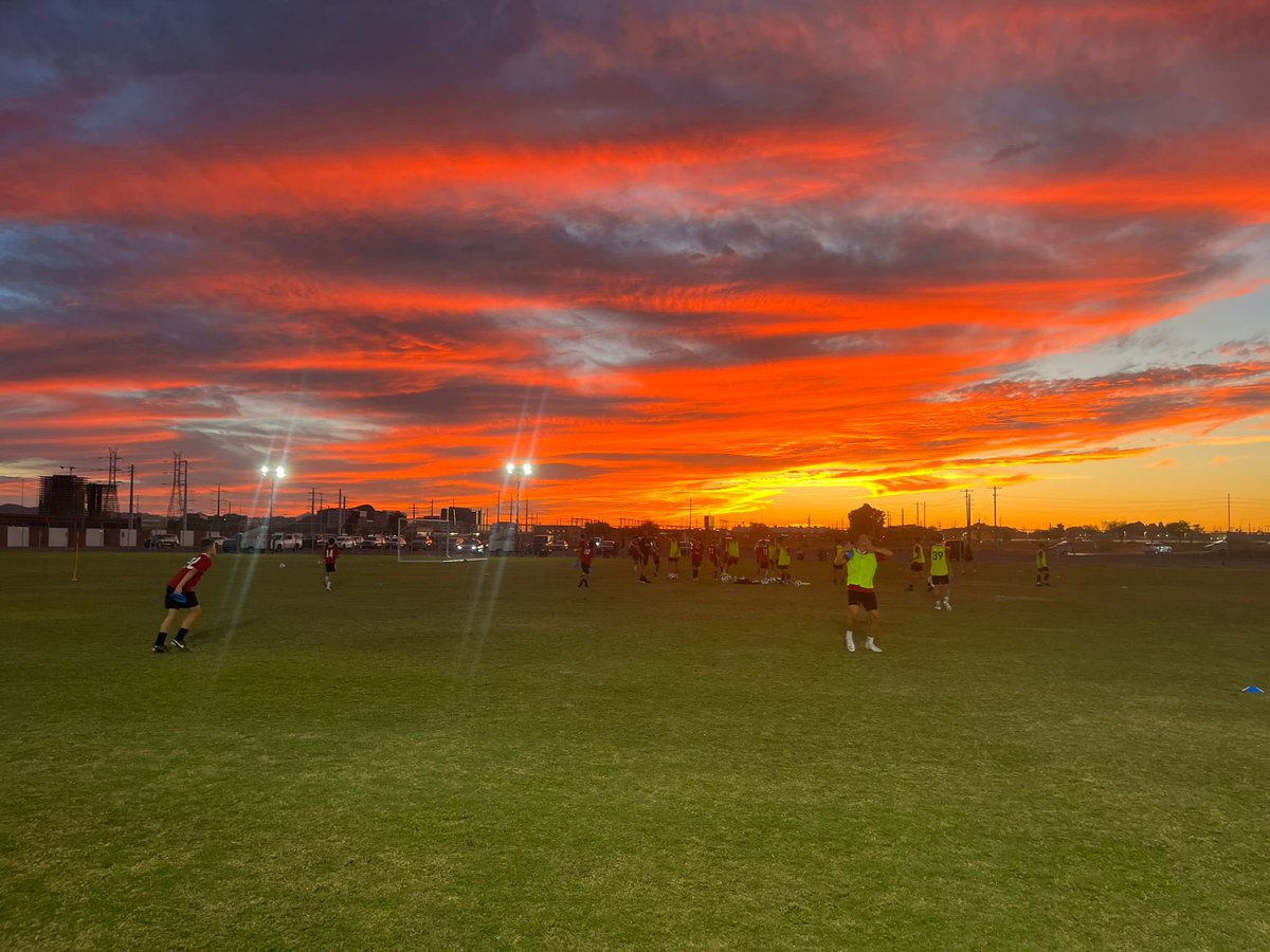 Perfect evening for weekend game preparation!