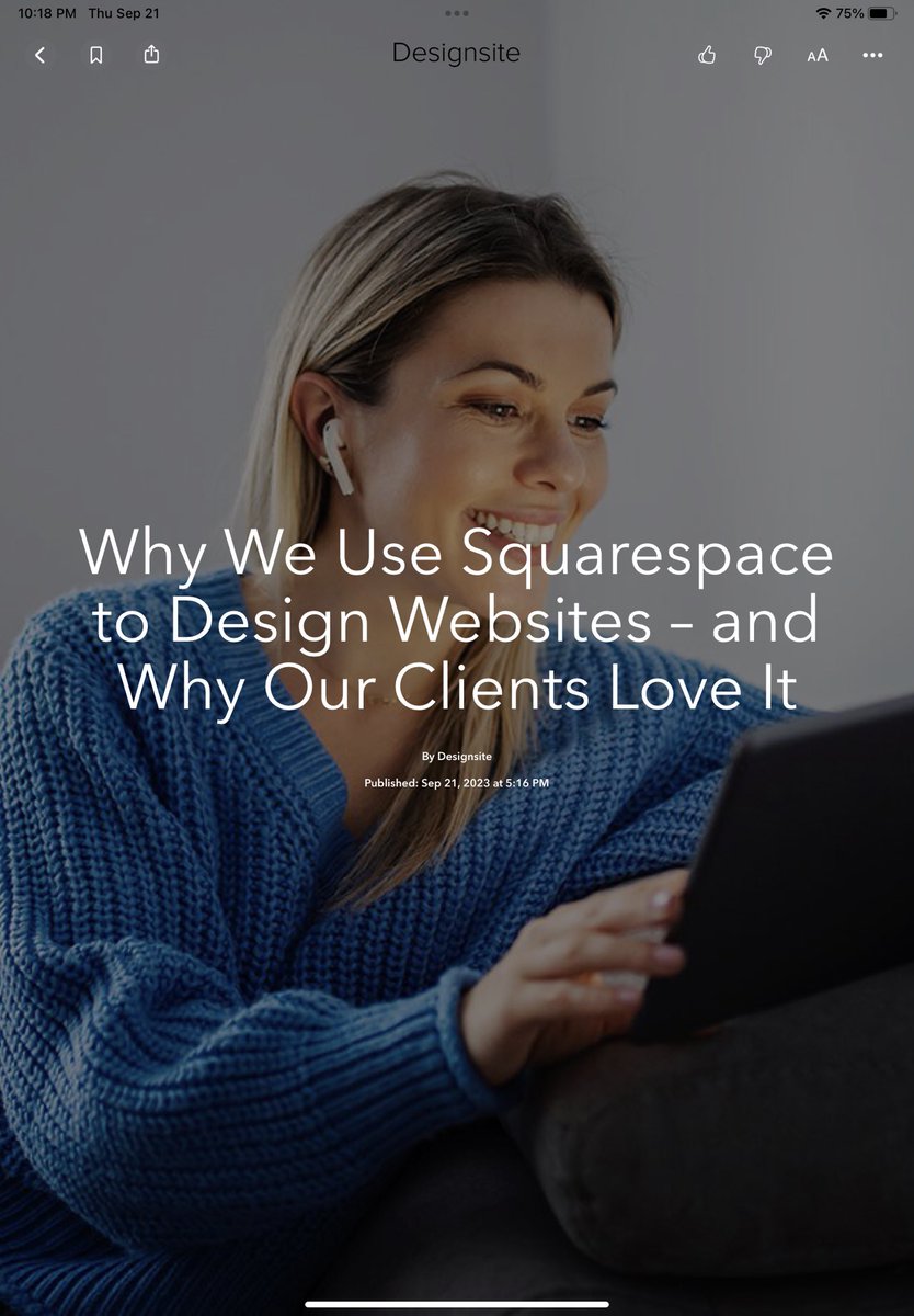 Designsite (@designsite) on Twitter photo Our latest blog is featured on <a href="/AppleNews/">Apple News</a> - check it out on our new and updated <a href="/squarespace/">Squarespace</a> website - designsite.com Our latest blog is featured on <a href="/AppleNews/">Apple News</a> - check it out on our new and updated <a href="/squarespace/">Squarespace</a> website - designsite.com