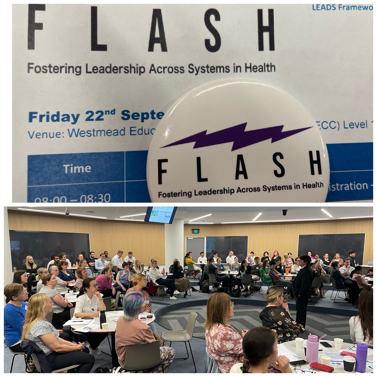 Sandra Turner (@sandraturner49) on Twitter photo 100+ change agents in the making at <a href="/WestSydHealth/">Western Sydney Health</a> #FLASH2023 today.
<a href="/kloweleadership/">Kevin Lowe</a> leads a fantastic interprofessional education Change Management sim for health care
#MedEd <a href="/janebolster/">Jane Bolster</a> <a href="/Sydney_Uni/">University of Sydney</a> <a href="/SonCronje/">Sonja Cronjé 🖤💛❤️</a> <a href="/HockeyPeter/">Peter Hockey</a> 100+ change agents in the making at <a href="/WestSydHealth/">Western Sydney Health</a> #FLASH2023 today.
<a href="/kloweleadership/">Kevin Lowe</a> leads a fantastic interprofessional education Change Management sim for health care
#MedEd <a href="/janebolster/">Jane Bolster</a> <a href="/Sydney_Uni/">University of Sydney</a> <a href="/SonCronje/">Sonja Cronjé 🖤💛❤️</a> <a href="/HockeyPeter/">Peter Hockey</a>