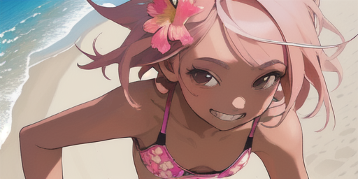 pws_loju's tweet image. Stable Diffusion で遊ぼうとしてみたけど、私の PC スペックだとデフォルトの 512x512 ではメモリエラーが出る悲しみ。 #stable_diffusion #AIイラスト