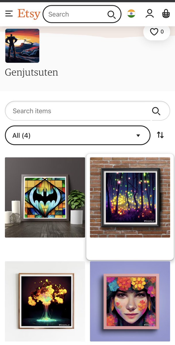 Genjutsu_AI's tweet photo. @Genjutsu_AI now has shop on ETSY. 

Click this below link to visit the shop on Etsy. Offers are flowing. 

https://t.co/m9pQfv0T0j

More on:
https://t.co/i1CIzfIamG https://t.co/DMxbJxiSNE