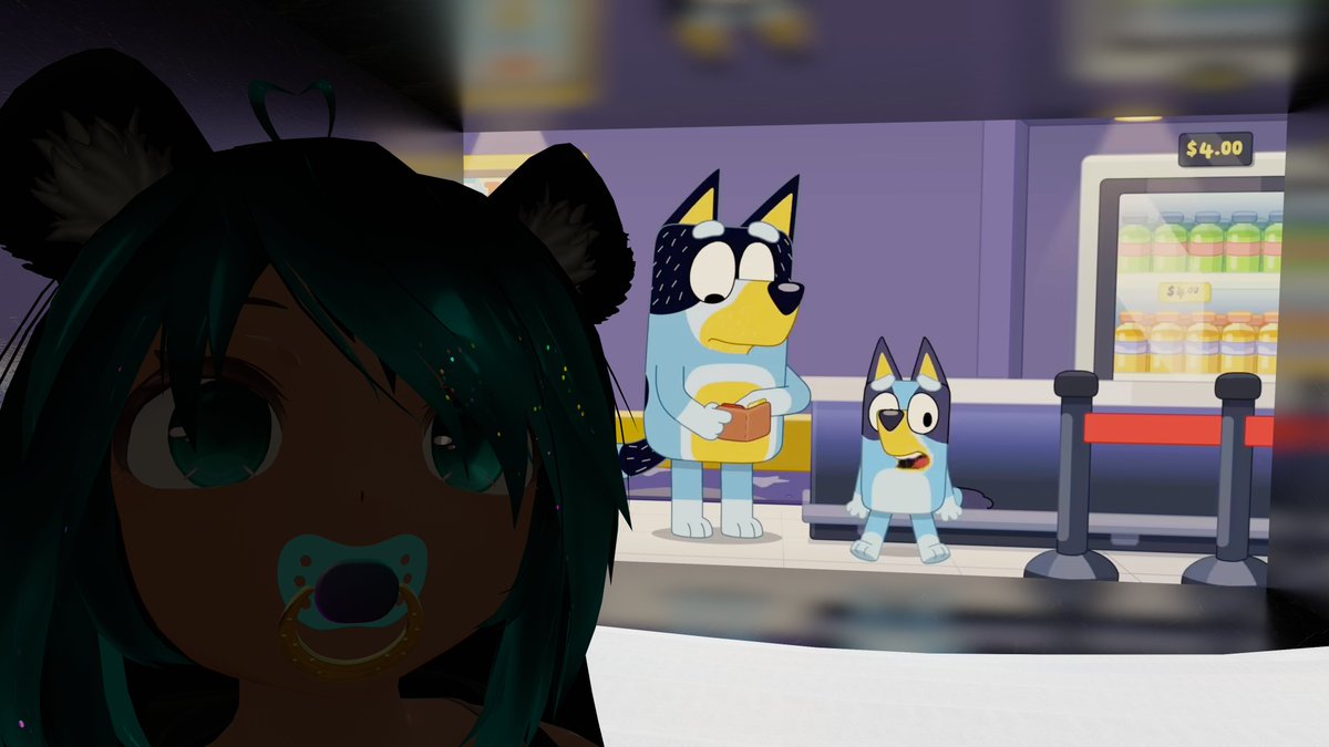 SunicroVR's tweet photo. What? don't judge me.. its movie time!
#vrchat #comfytime https://t.co/oHbxPurFzX