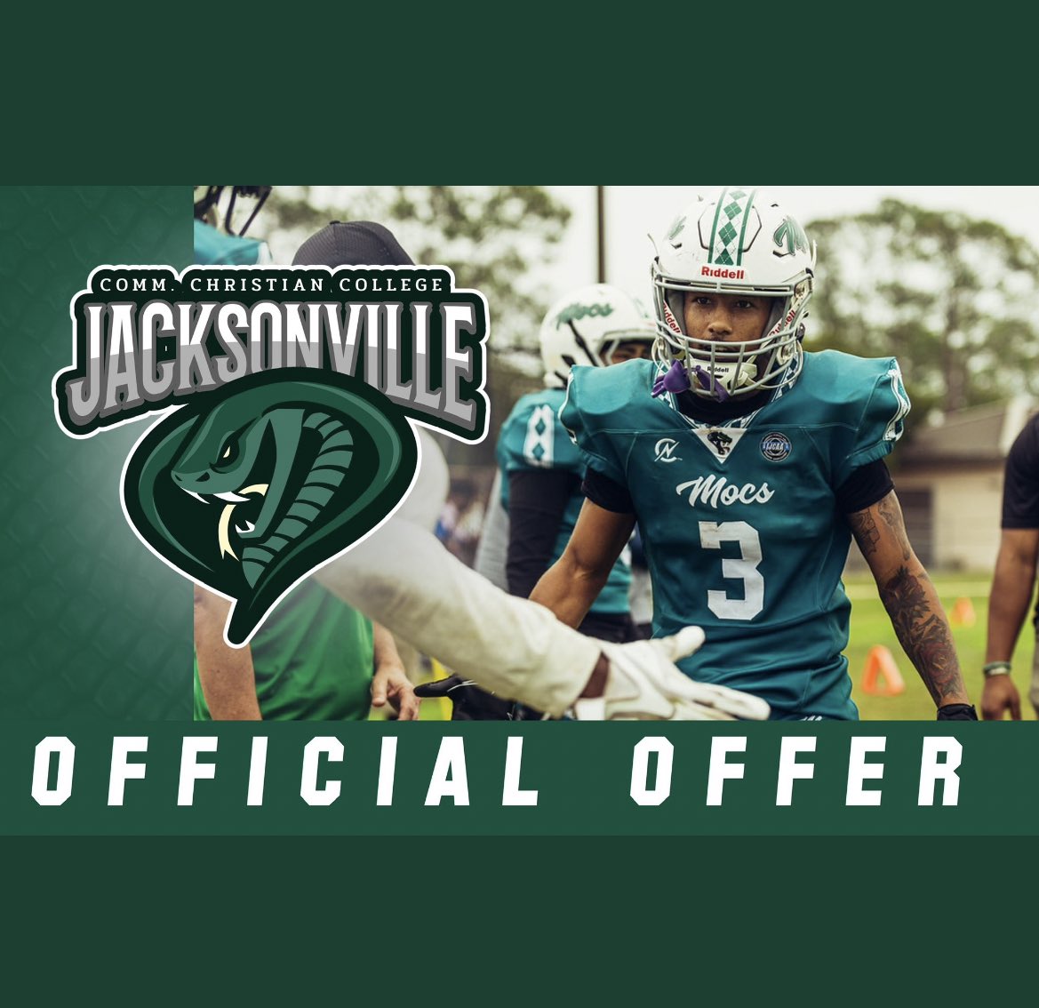 Thank you <a href="/NechoCarroll/">Necho Carroll</a> for The Offer! I'm blessed a thankful! #BayBoy #RecruitTheBay @jaa_athletics <a href="/CoachStefon321/">CoachStefonJ</a> @CoachWatkinsPB @phs_football <a href="/Coach_BenderPb/">Coach Bender</a>