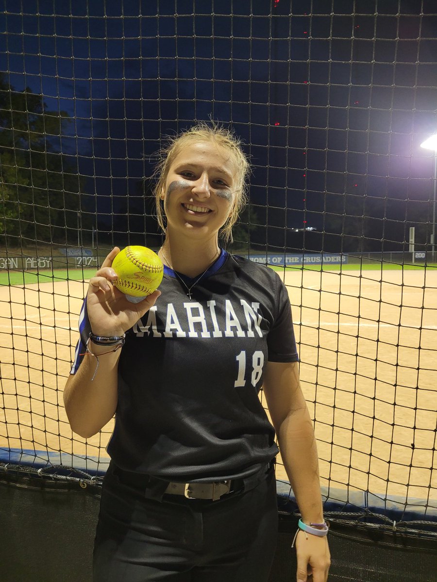 CrusadersSball's tweet photo. Marian wins on Senior Night! Marian 13, Omaha South 0. @KennDrummond w/the win, 5K, 1Dbl, @megan_tyrcha 3H, (1dbl), 1 rbi, @AbbyKonecky 1dbl, 1 rbi, @zoekass10 2H, (1dbl, 1 triple), 1 Rbi, @ReaganDreibelb1 3 Rbi, 2H (1 💣 , 1 triple), @KincaidBrooklyn 2H, (1 triple), 3Rbi. Cont. https://t.co/F35xV9Tsyz