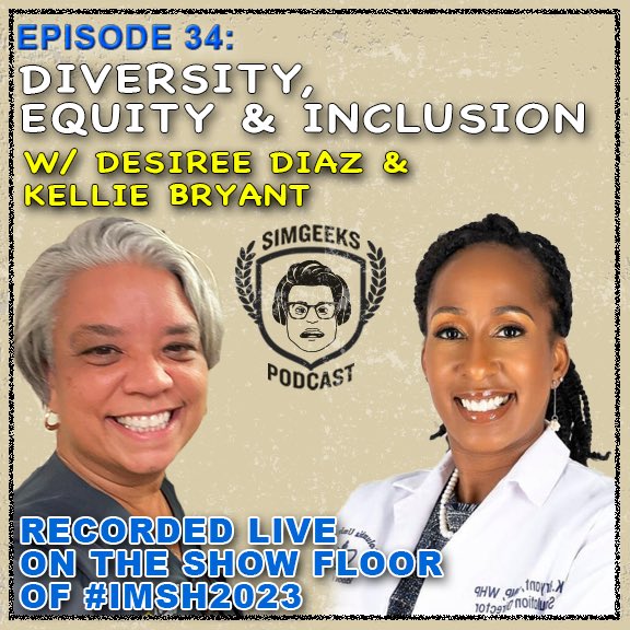 Check out the newest episode with some amazing guests. For Ep. 34 recorded on the floor of #IMSH we were lucky enough to have #KellieBryant & #DesireeDiaz to talk about Diversity, Equity, and Inclusion. Check it out. podbean.com/ei/pb-awd9u-14…