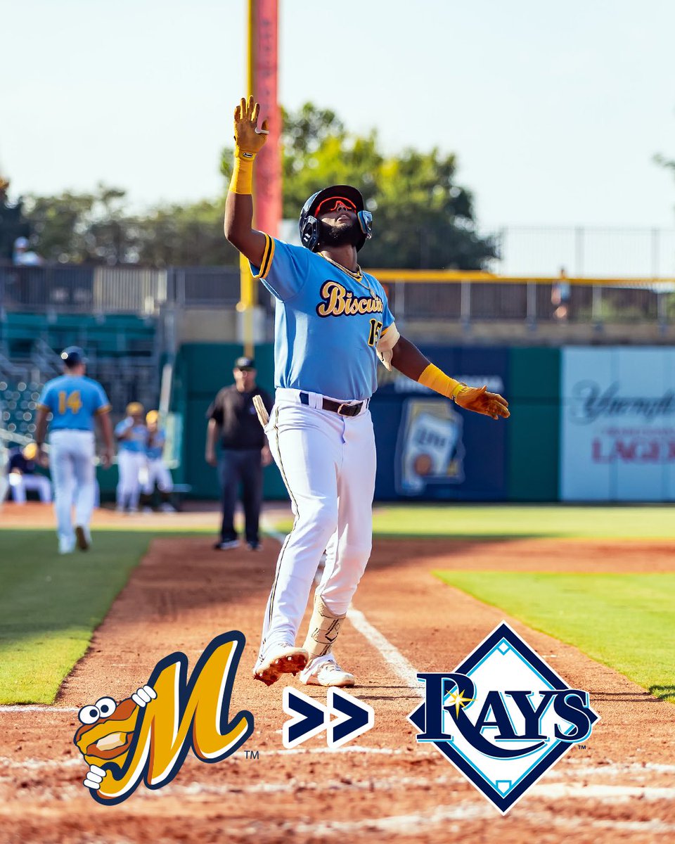 Congratulations to Junior Caminero for being called up to THE SHOW!

#ButterUp 🧈