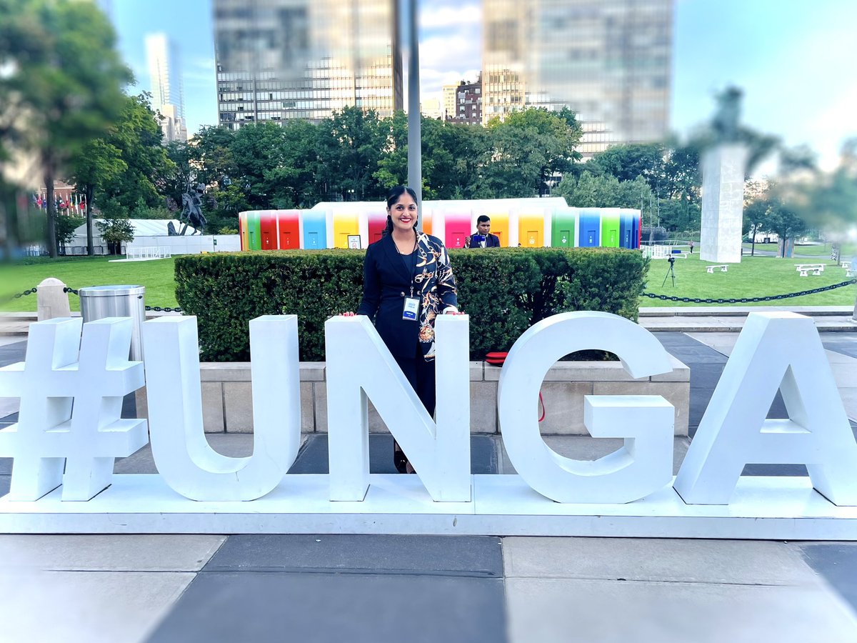 An honor to be a delegate at tonight’s inaugural UN Health Equity Forum hosted during #UNGA78! Shared space with industry and health equity giants, convened to launch an initiative to establish health equity priorities for the future. #healthequityforum #UNGA #SDG3