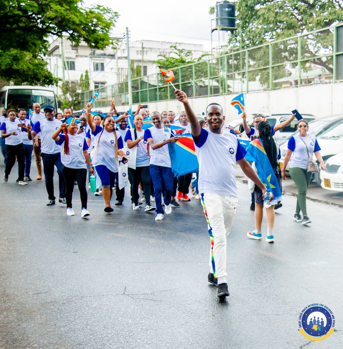 Dans le cadre du projet @4youthdialogue nous avons fait de la journée internationale pour la paix, une grande journée de mobilisation avec les jeunes 🇨🇩🇹🇿🇺🇬🇷🇼🇧🇮vivre ensemble était un instant d’éveil et de se rendre compte que notre seul salut est la paix