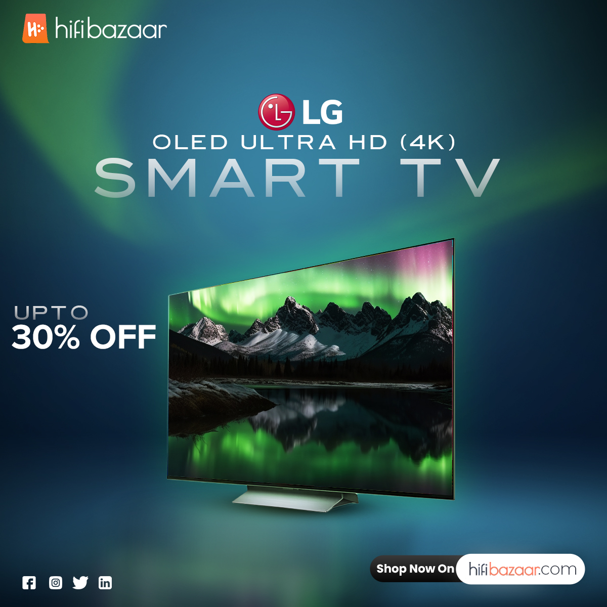 Experience Entertainment in Stunning Clarity with the LG Ultra HD 4K Smart TV! 📺✨
Buy Now:🛒✅ shorturl.at/mnJS3
.
.
#LG4KSmartTV #ImmersiveEntertainment #VividColors #CinematicQuality #SmartFeatures #UpgradeYourViewing #UnforgettableMoments #ShopNow #hifibazaar