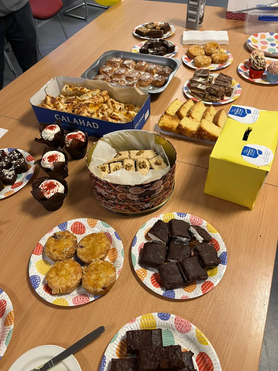 Great spread yesterday at our coffee morning in aid of Harold's Cross Hospice! <a href="/stjamesdublin/">St James's Hospital</a>
