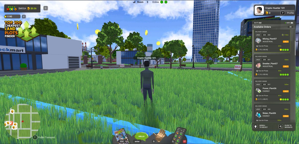 After 5yrs of grinding with <a href="/megaworld_io/">MegaWorld 🌆 Web3 City Builder</a>, it's been a journey, but today is the start of a new beginning! Today, we are blessed with the long-awaited Express Delivery Alpha! This new major update allows players from anywhere worldwide to jump in and start playing without any