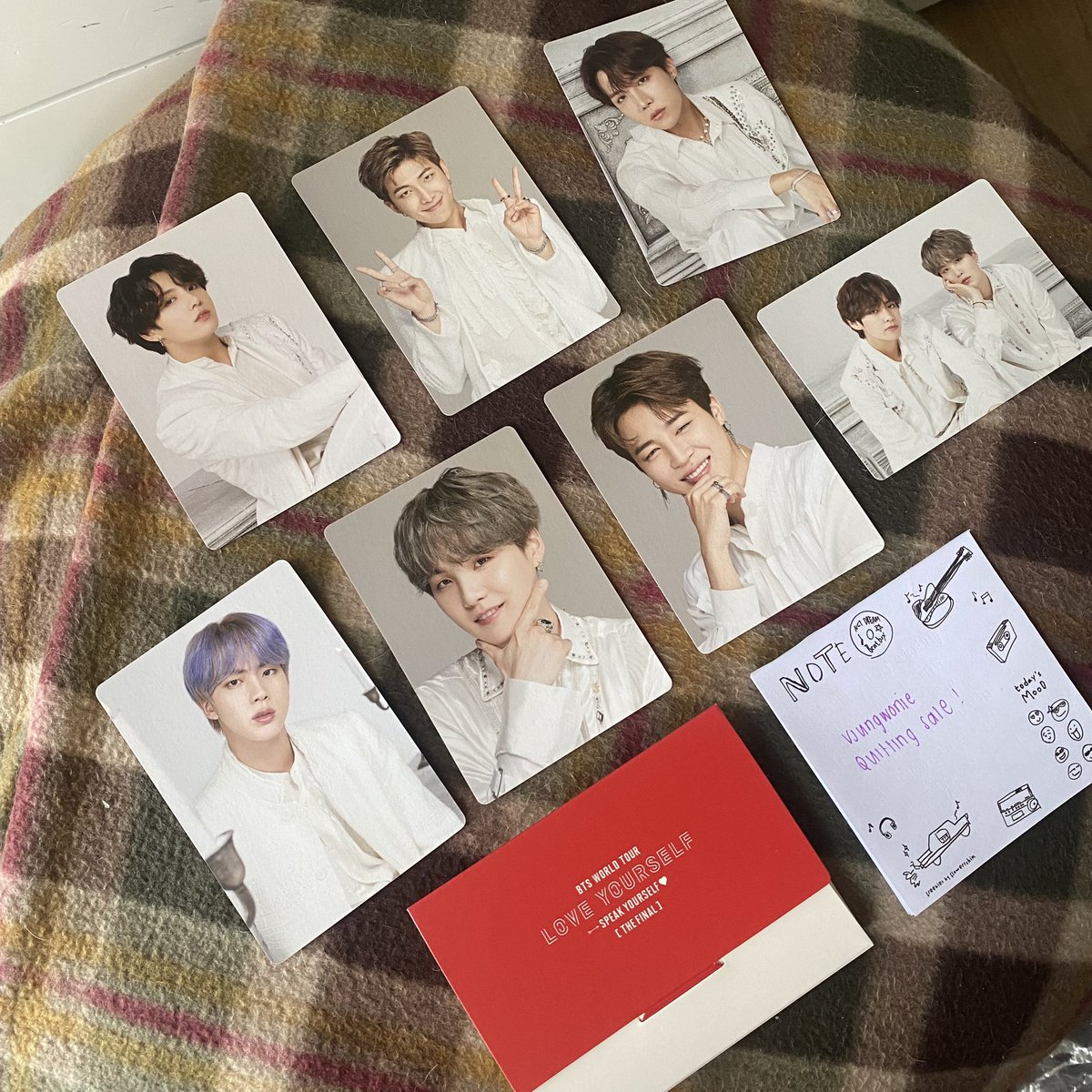 vjungwonie's tweet photo. #vwoniesells

WTS / LFB
BTS Quitting Sale

𖤐 BTS World Tour Love Yourself Speak Yourself The Final Mini PC

— Maknae: 200 | Hyung: 150
— Suga + V: 150
— PCs in mint condition
— price + pf + sf

t. jungkook jhope hoseok rm namjoon yoongi seokjin jin taegi taehyung

help rt pls! https://t.co/sdLEDL7XvI