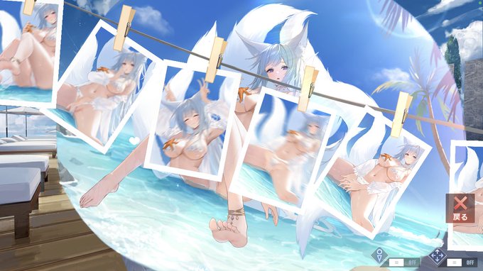 水着信濃にこんなギミックがあったなんて知らなかった… 