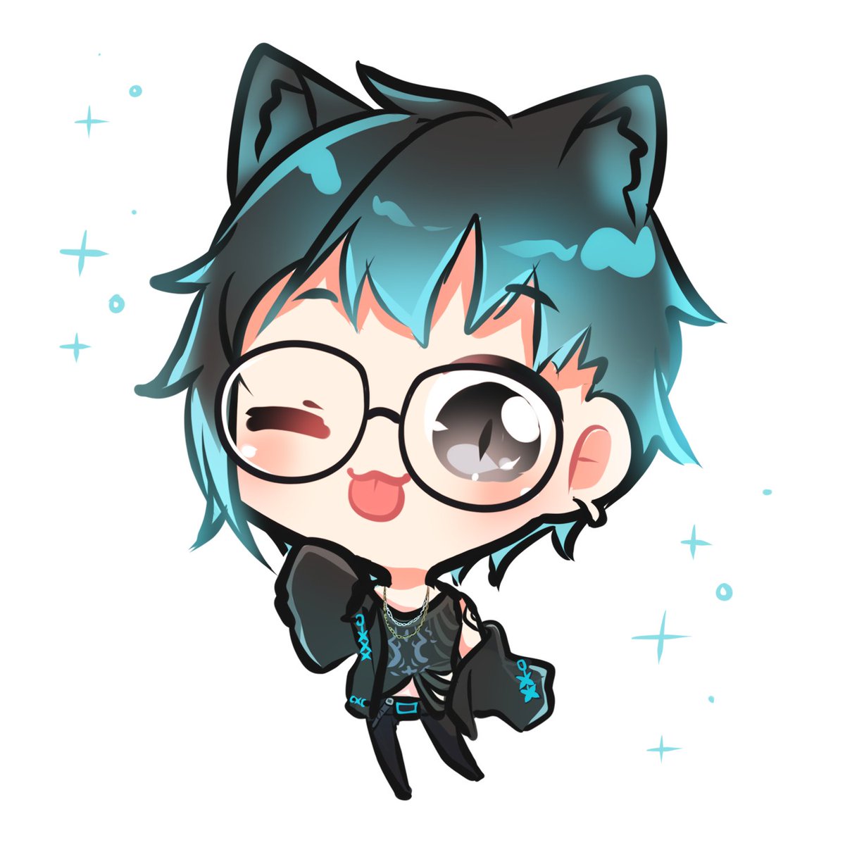 Thank you so much for the chibi!! @JooxHano 

Please give Joo a follow, she makes amazing art and comfy vibes on stream (sometimes chaotic but always fun) 🥰🥰🥰

#Vtuber #chibiart