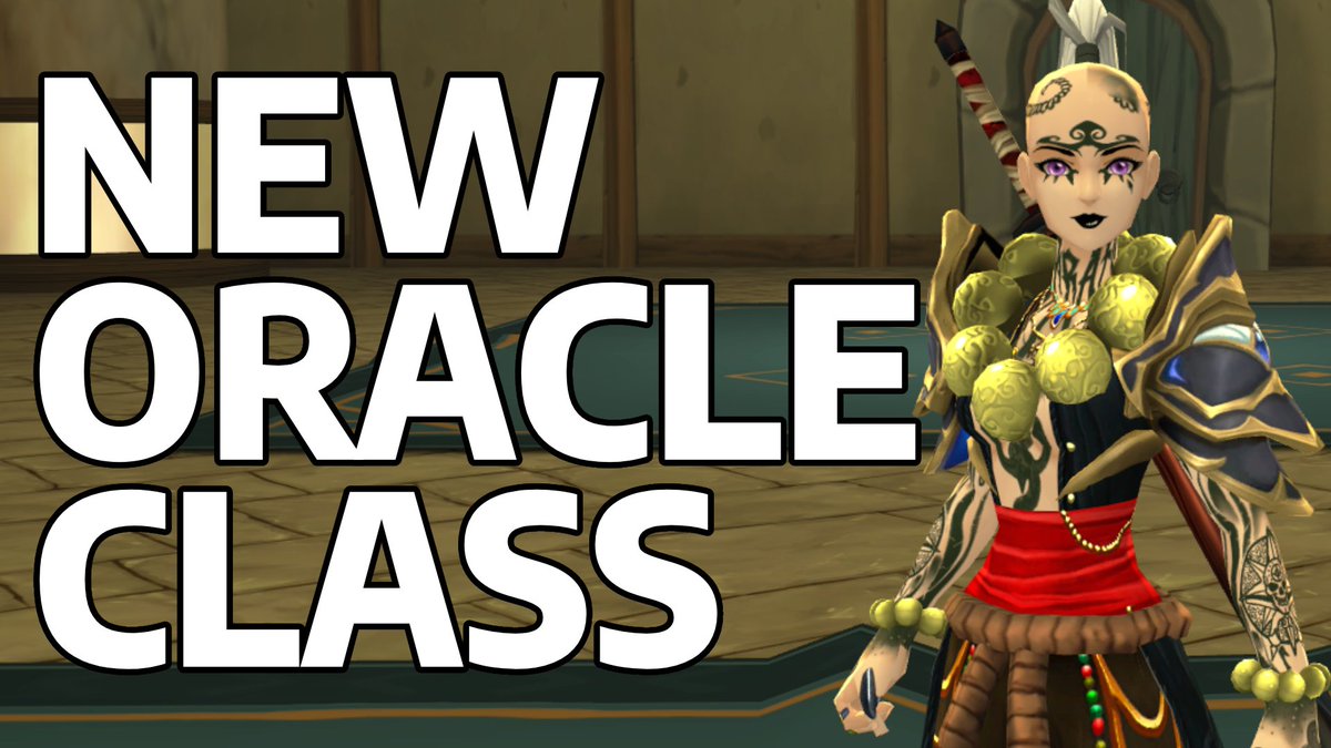 The new Oracle Class is out in the PTR Server! I made a quick video explaining the spells and talked about it abit, let me know what you think about the new class. #AQ3D youtube.com/watch?v=QQxMyp…