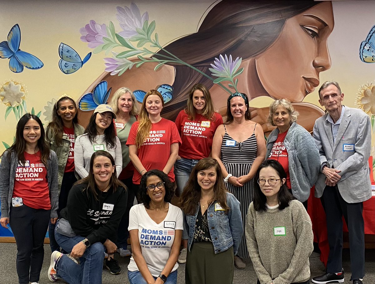 Great meeting today for LA South Bay <a href="/momsdemand/">Moms Demand Action</a>! Amazing guest speakers from <a href="/namicommunicate/">NAMI</a> and we contacted <a href="/gavinnewsom/">Gavin Newsom</a> to ask him to please sign #ab28 #caleg