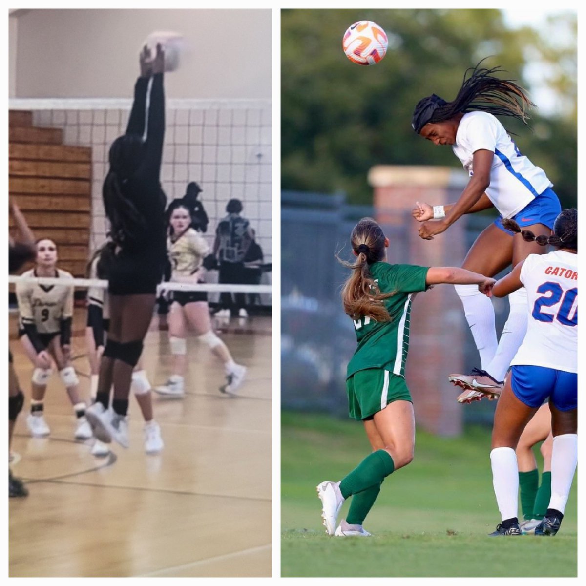Double header for the Leaping Bailey girls <a href="/Terrier_Flag_FB/">HHS Terrier Flag Football</a> <a href="/GatorsSoccer/">Gators Soccer</a>