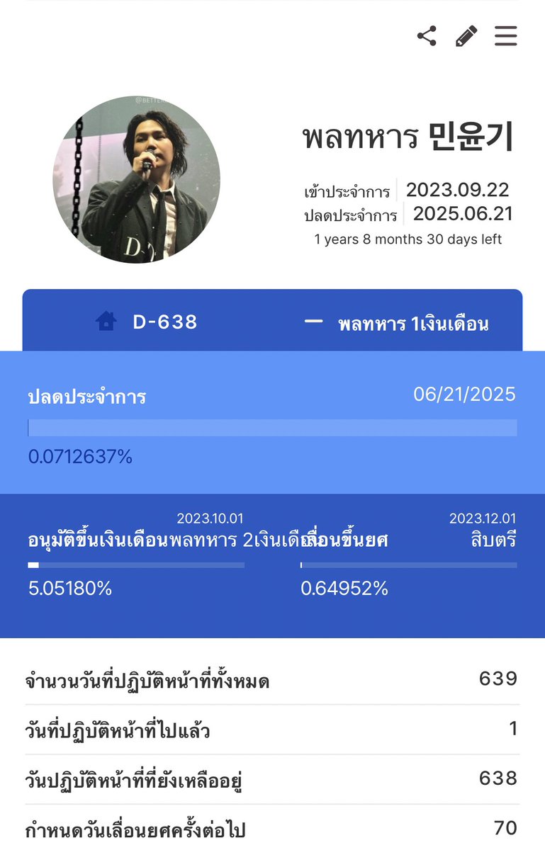 betterm_shop's tweet photo. D-638 🥺 638วันคงมีอะไรเปลี่ยนไปเยอะเลย แต่เชื่อเถอะนะ ว่าระหว่างเรามันจะเหมือนเดิม 

#To2025_WithSUGA 
#UntilSpringComesBack 
#우리_인사하자_bye아닌hello
#ThankyouSUGA #รอยุนกิกลับบ้าน https://t.co/f3zF8Oj3mt