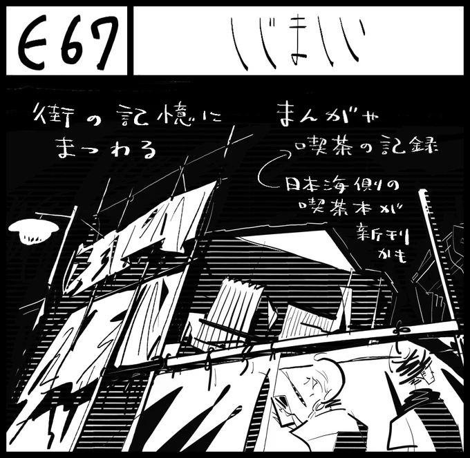 10月22日の関西コミティア68はE67に配置されました 初めての関西コミティアになります たぶん曖昧に日本海側の喫茶をまとめた本が出る 