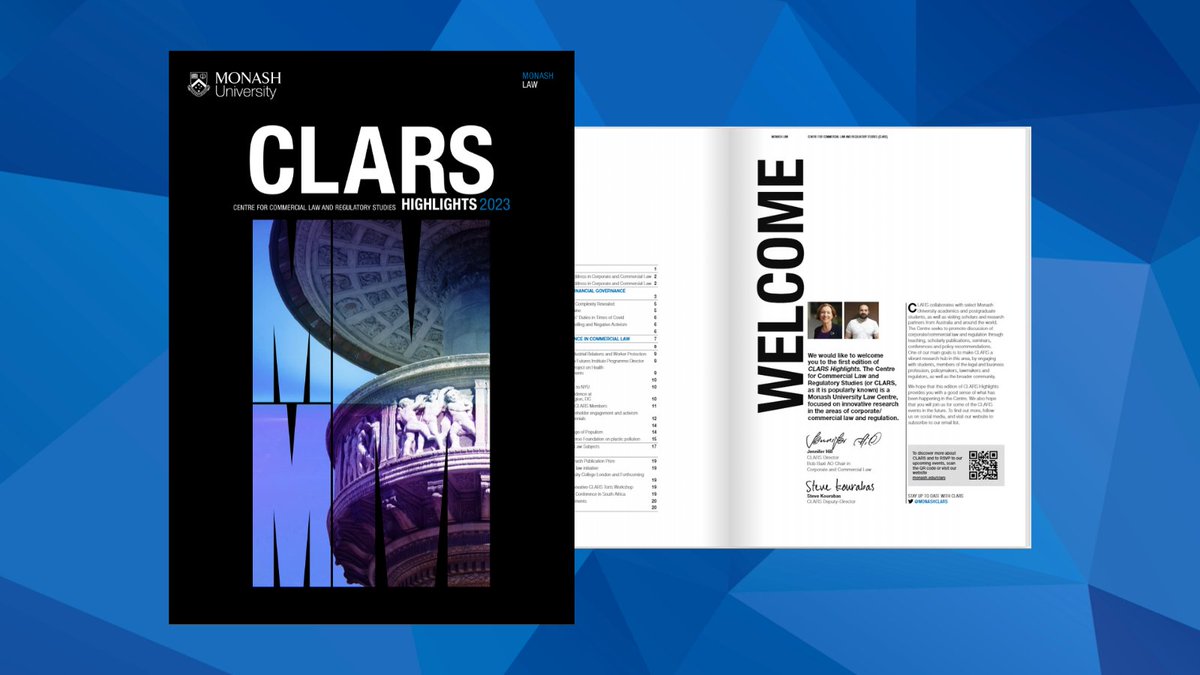 Monash CLARS tweet media