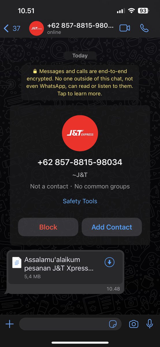 Aghnia K.F. Soebroto (@kalkalika) on Twitter photo Halo <a href="/jntexpressid/">J&T Express Indonesia</a>
Untuk yang kesekian kalinya, tiap beli sesuatu dan kirim pake j&t pasti deh dapet dapat chat gini Halo <a href="/jntexpressid/">J&T Express Indonesia</a>
Untuk yang kesekian kalinya, tiap beli sesuatu dan kirim pake j&t pasti deh dapet dapat chat gini