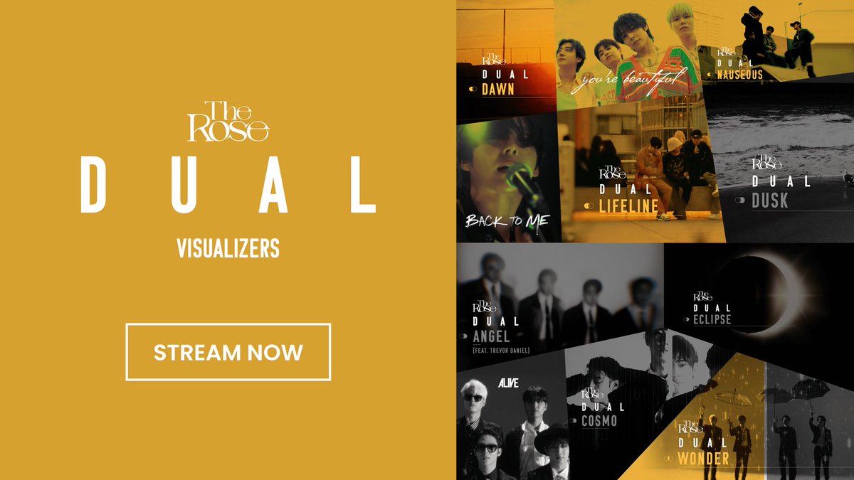 [DUAL] Visualizers

Stream Now:
🔗 youtube.com/playlist?list=…

#TheRoseDUAL #TheRose #더로즈