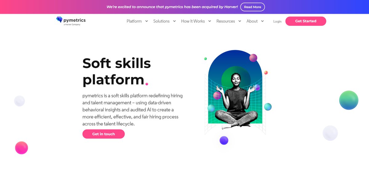 AiRepoHub's tweet image. #Pymetrics
Pymetrics redefines hiring and talent management with data-driven insights and audited AI. Assessments, custom AI training, and unbiased...
airepohub.com/human-resource… #ArtificialIntelligence #AI