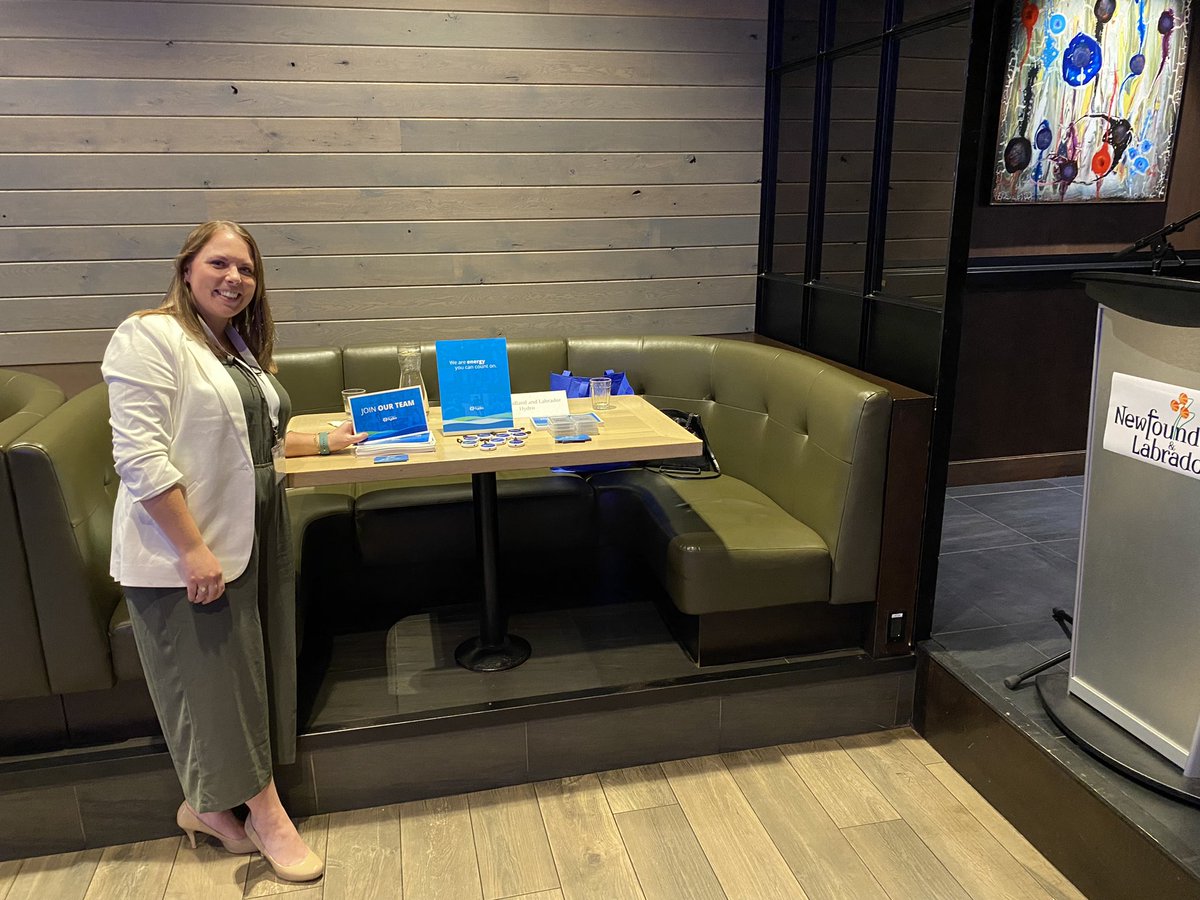 kelseyh12's tweet photo. Had a great time at the @GovNL event in Fort McMurray today - met lots of folks looking to “go home out of it” and wanted to learn more about oppts at @NLHydro https://t.co/ONdJaGT52d