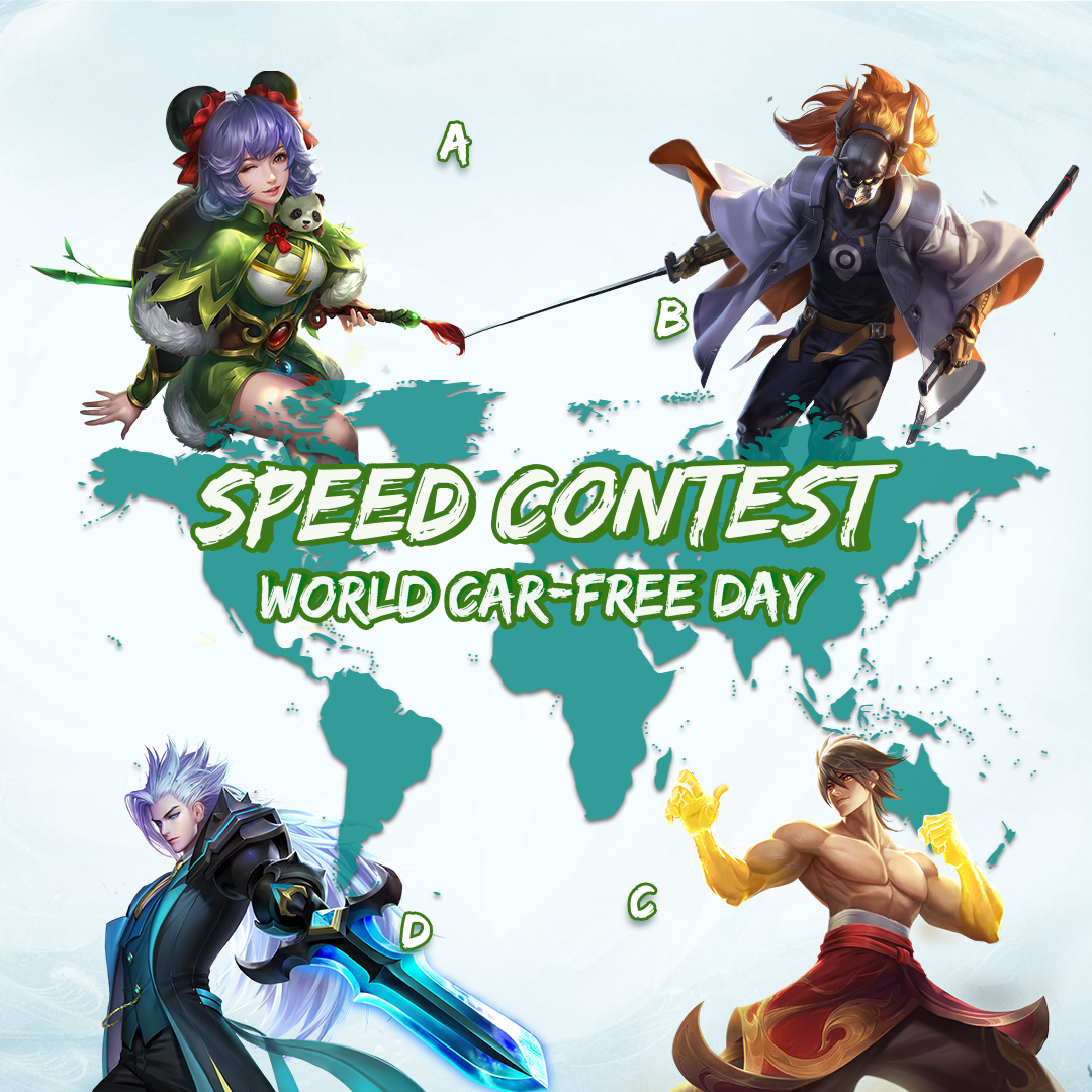 Heroes_Arise's tweet photo. Who runs the fastest? 😎
#CarFreeDay in #HeroesArise https://t.co/YpDMKaTG7p