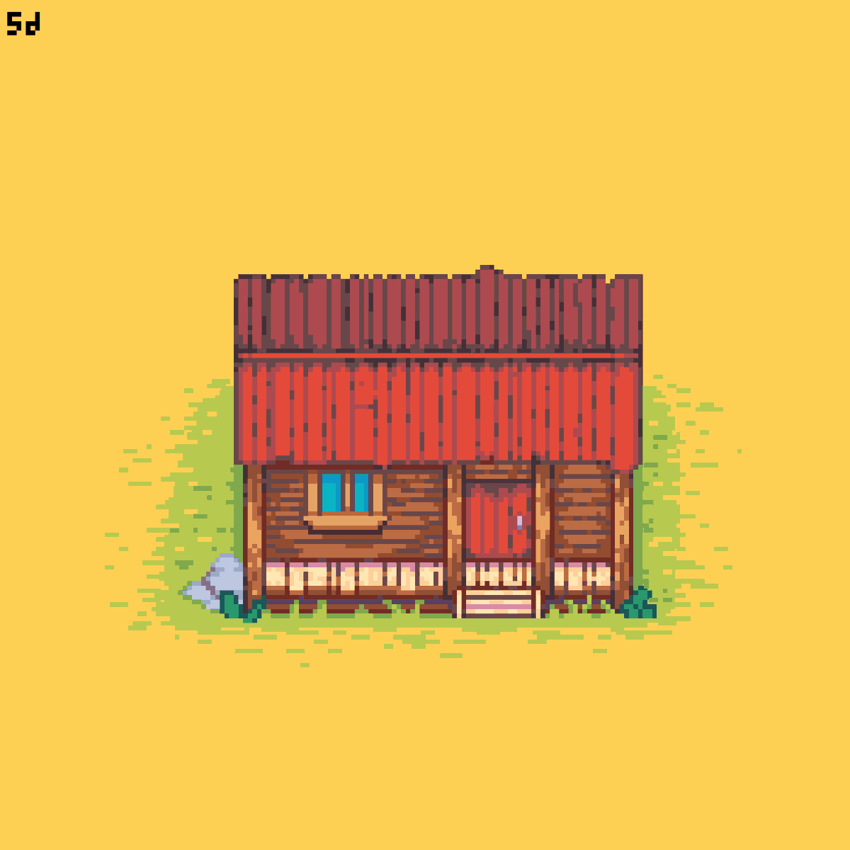 ArtDmtr's tweet photo. Hut #pixelart #pixel #ibispaintx #ibispaintxart #ibispaint #digitalart #digital #ドット絵 https://t.co/tI4qbi3Wue
