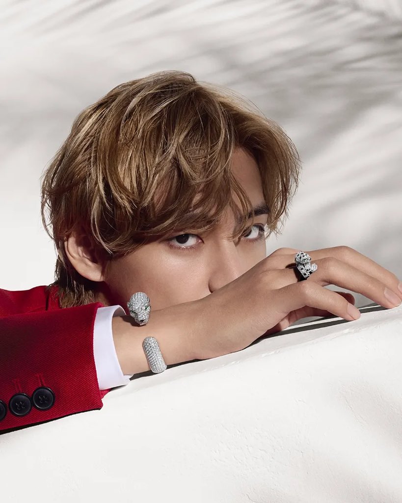 カルティエのアンバサダーに就任したBTSのVが魅せる、華やかなハイジュエリーを纏った最新ビジュアル。

写真をもっと見るにはこちらから: vogue.co.jp/article/2023-0…