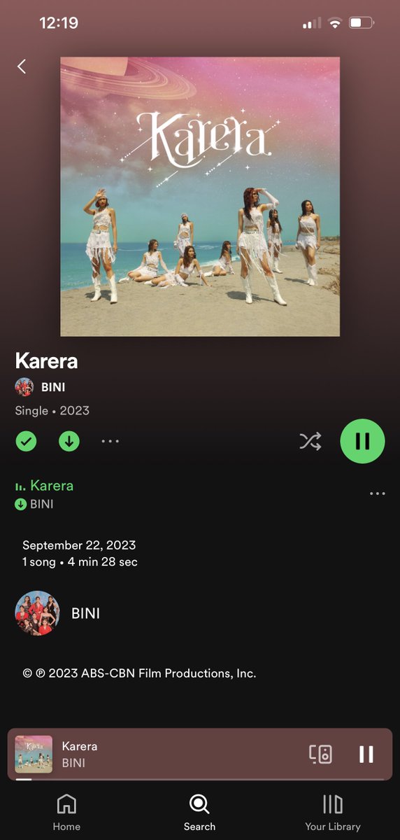 ReveluvBloom143's tweet photo. I only have Spotify Premium but you can also buy their new single for just $0.99 on Apple Music. https://t.co/coJWMHMNHS