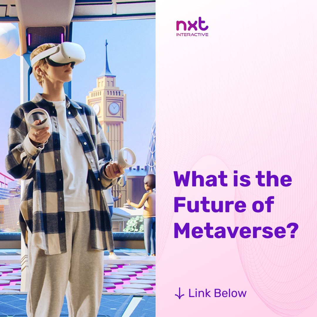 #metaverse has become the new normal, but what does its future hold for #businesses?

Read our blog to find out - nxtinteractive.sg/blog/what-is-t…