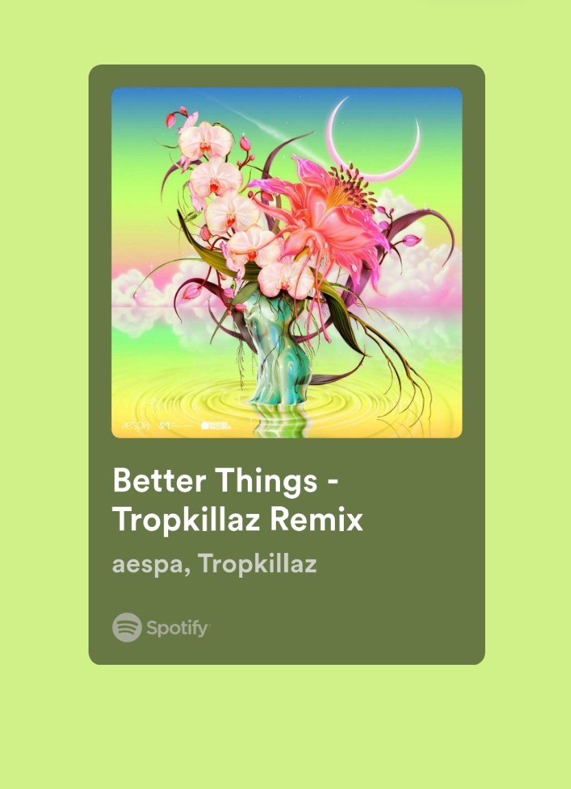 aingdebut_'s tweet photo. vivemos pra ver aespa fazendo um remix com tropkillaz para better things, mostraram que dominam o genero funk diretamente do br para o mundo nossas meninas são boazudas demais, br agradece rainhas

#aespa  #Tropkillaz
#BetterThings #aespaBetterThings
#BetterThings_TropkillazRemix https://t.co/ZQQ46eTCxJ