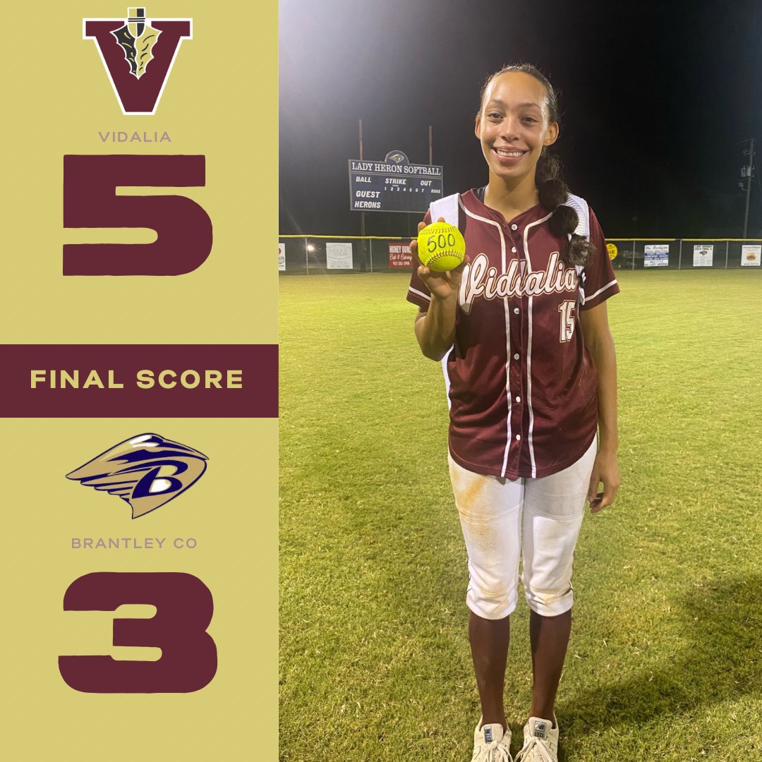 Vidalia Softball tweet media