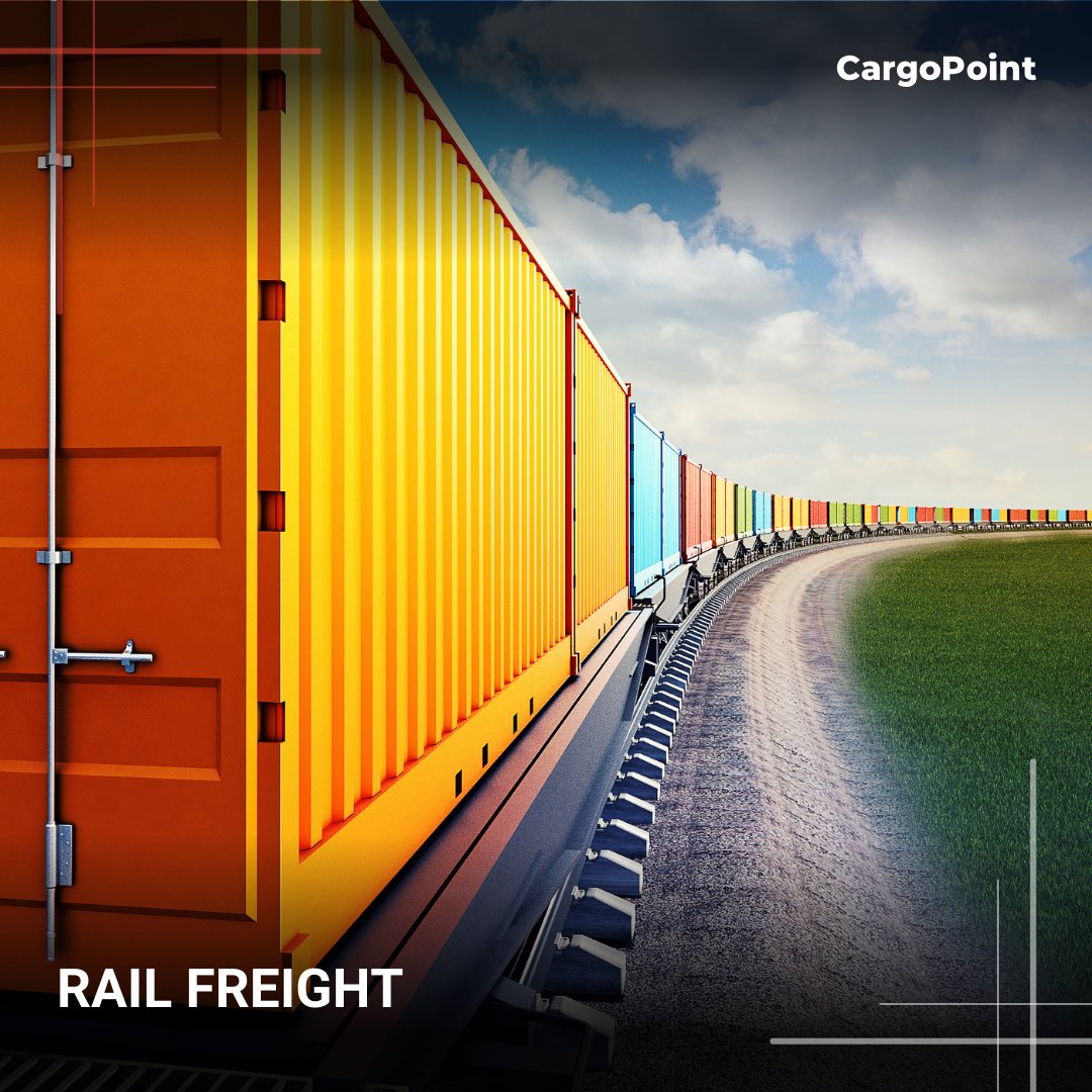 cargopointone's tweet photo. Our rail-based transportation service is backed up by our expertise and network with rail operators to efficiently transport your high loads and oversized cargo.
π https://t.co/zyY3mM3CV5
#rail #railfreight #freightforwarding #shipping #cargopoint #cargopointone https://t.co/tvsi4VVHPF