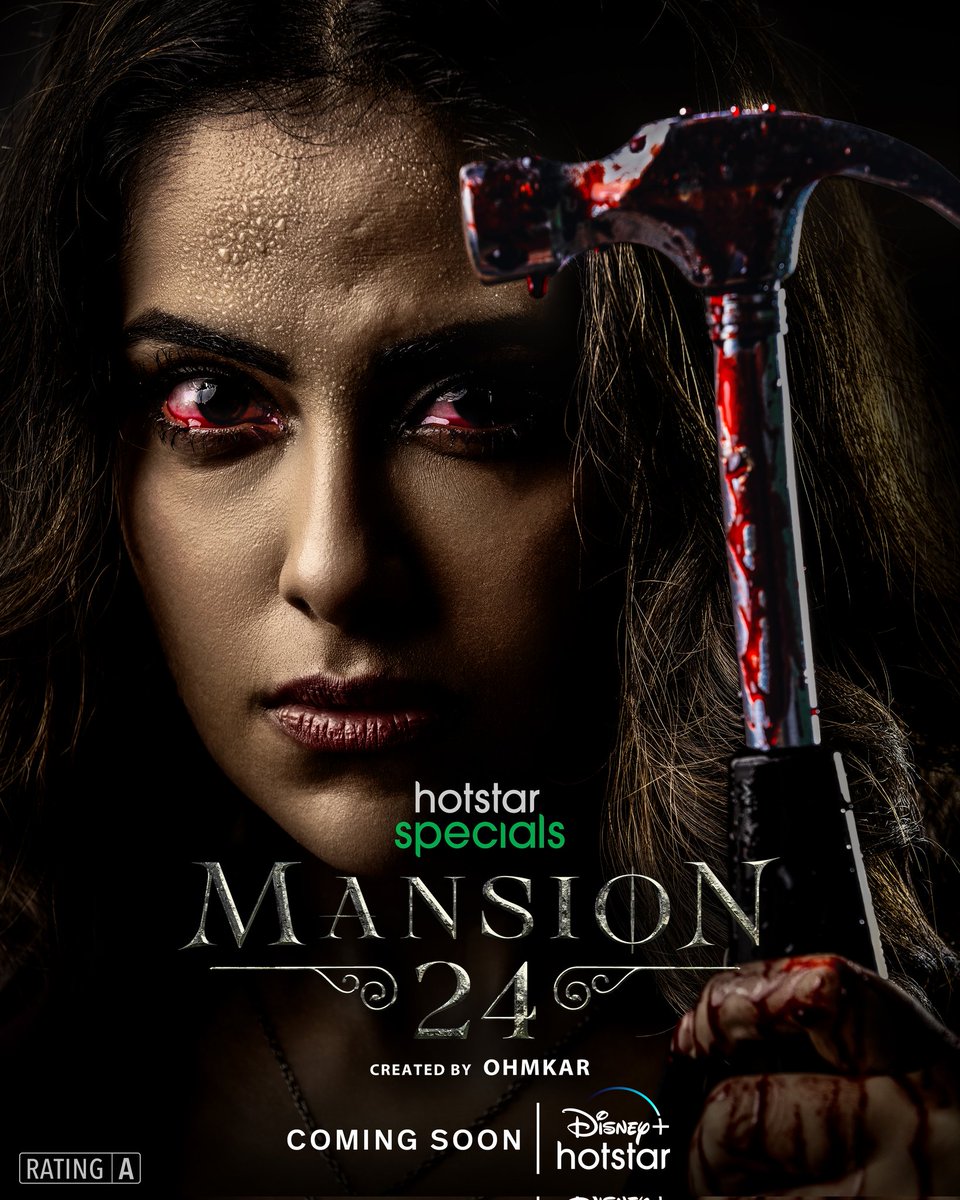 The blood has a story to tell. Are you ready to listen? #Mansion24 Coming Soon, only on @DisneyPlusHSTel #Mansion24OnHotstar #Ohmkar @varusarath5 @avika_n_joy @thebindumadhavi @vidyuraman @ActorNandu #MeenaKumari @ActorMaanas @actor_amardeep @shraddhadangara @jois_archie