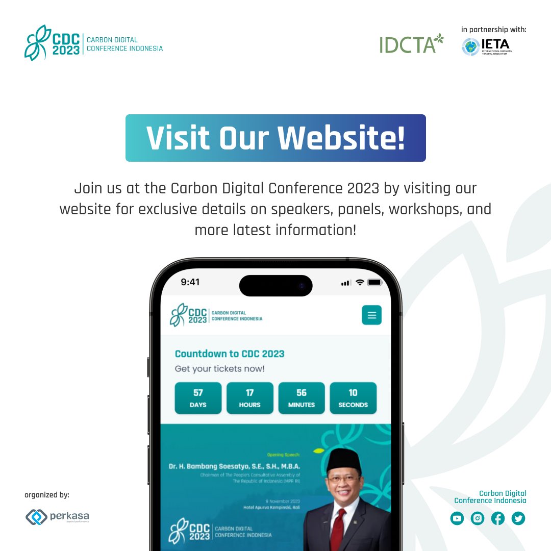 To register for the Carbon Digital Conference 2023, visit [lnkd.in/gQDRw97y] and follow the instructions. Don't forget to take advantage of the early bird promo for a 25% discount on registration fees if you register before September 30, 2023.