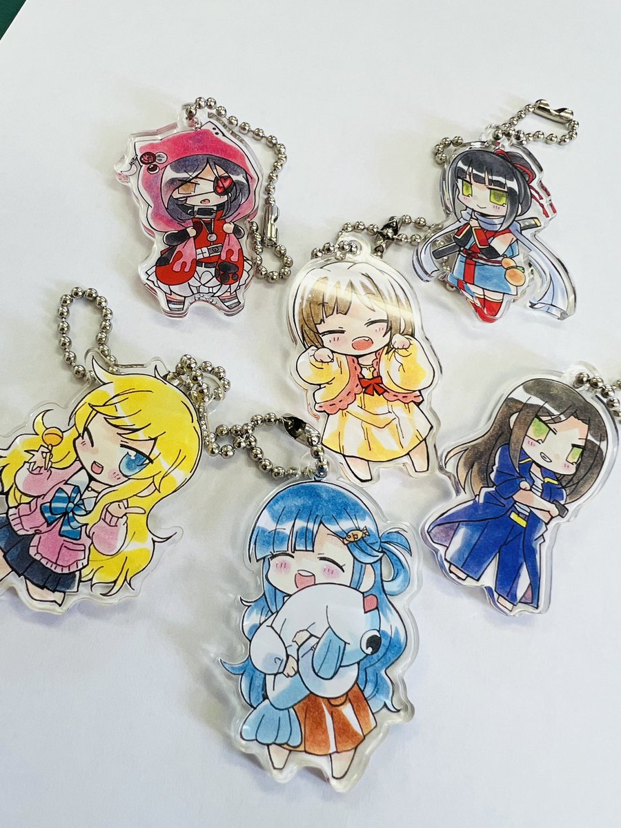 「\ぷちでれアクキー/UCANBADGE( )さんに作ってもらいました。歌姫に持っ」|タカ@3/19 歌姫のイラスト