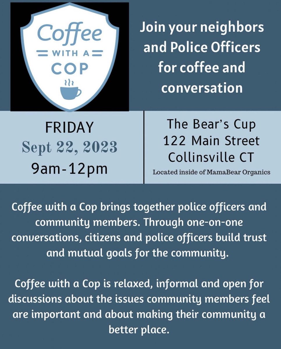 Canton CT Police tweet media