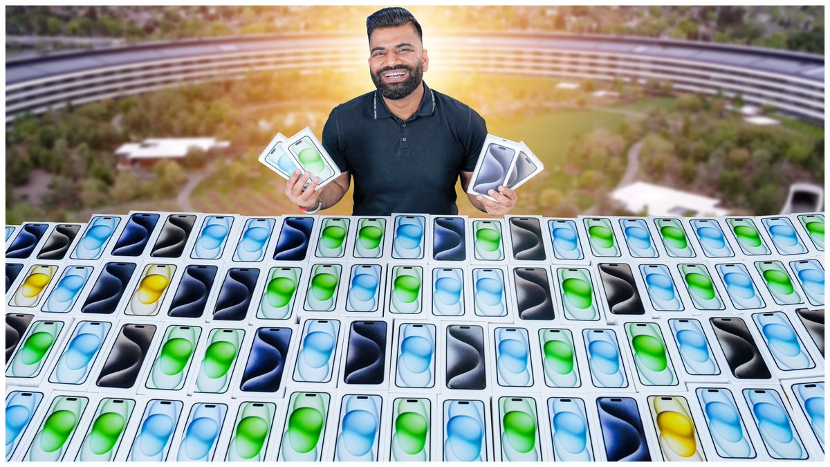 TechnicalGuruji's tweet photo. I Got All The New iPhone 15 and iPhone 15 Pro Max🔥🔥🔥https://t.co/C9aYHm8SAt via @YouTubeIndia https://t.co/6M4HiBzpX4
