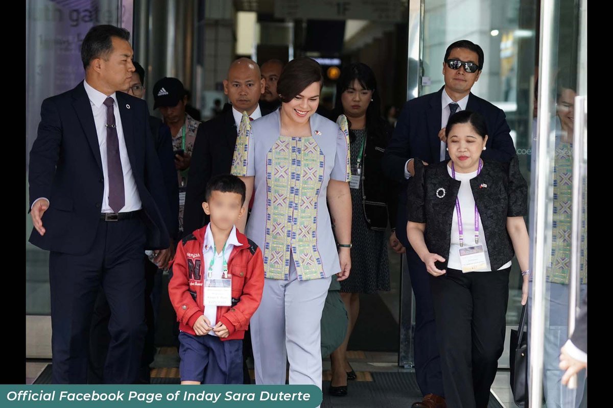 indaysara's tweet photo. Sa ating opisyal na byahe dito sa South Korea, kasama natin ang 9-year-old na si Kester, isang Grade 4 student mula sa Tito Melecio Elementary School sa Danao City, Cebu.

Si Kester ang pangatlong partisipante sa special project ng Office of the Vice President na ‘You Can be VP.’ https://t.co/DW4cil6iuQ
