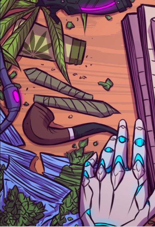 TheStonedCybers's tweet photo. 👀Sneak-peek 🎨

Here is a little something we have been working on full art will be show soon! What could it be?👀🔥

https://t.co/yr7Ybom8QR #NFTs #nft #NFTCommmunity #cannabisculture https://t.co/dPsx4cYnwZ