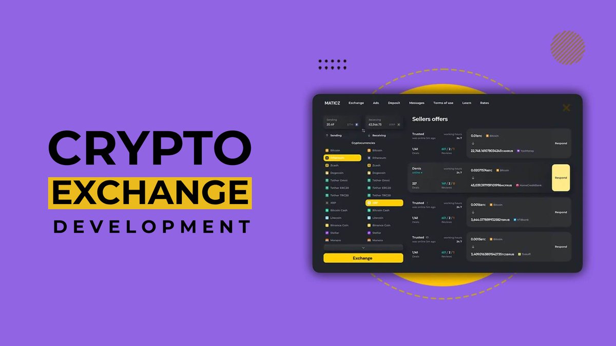 Markuszusak3's tweet image. Creating waves in the world of digital finance, we're your trusted partner for bespoke crypto exchange development. 🌐💎
Build Now: bit.ly/48r32F6
#ExchangeSolutions #cryptoexchangedevelopment #cryptoexchange #cryptocurrencyexchange #crypto #cryptocurrency #blockchain