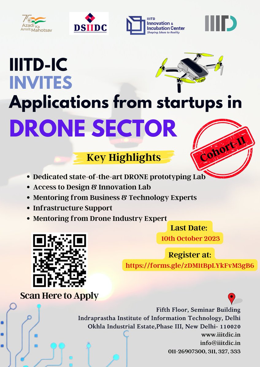 IIITD Innovation & Incubation Center tweet media